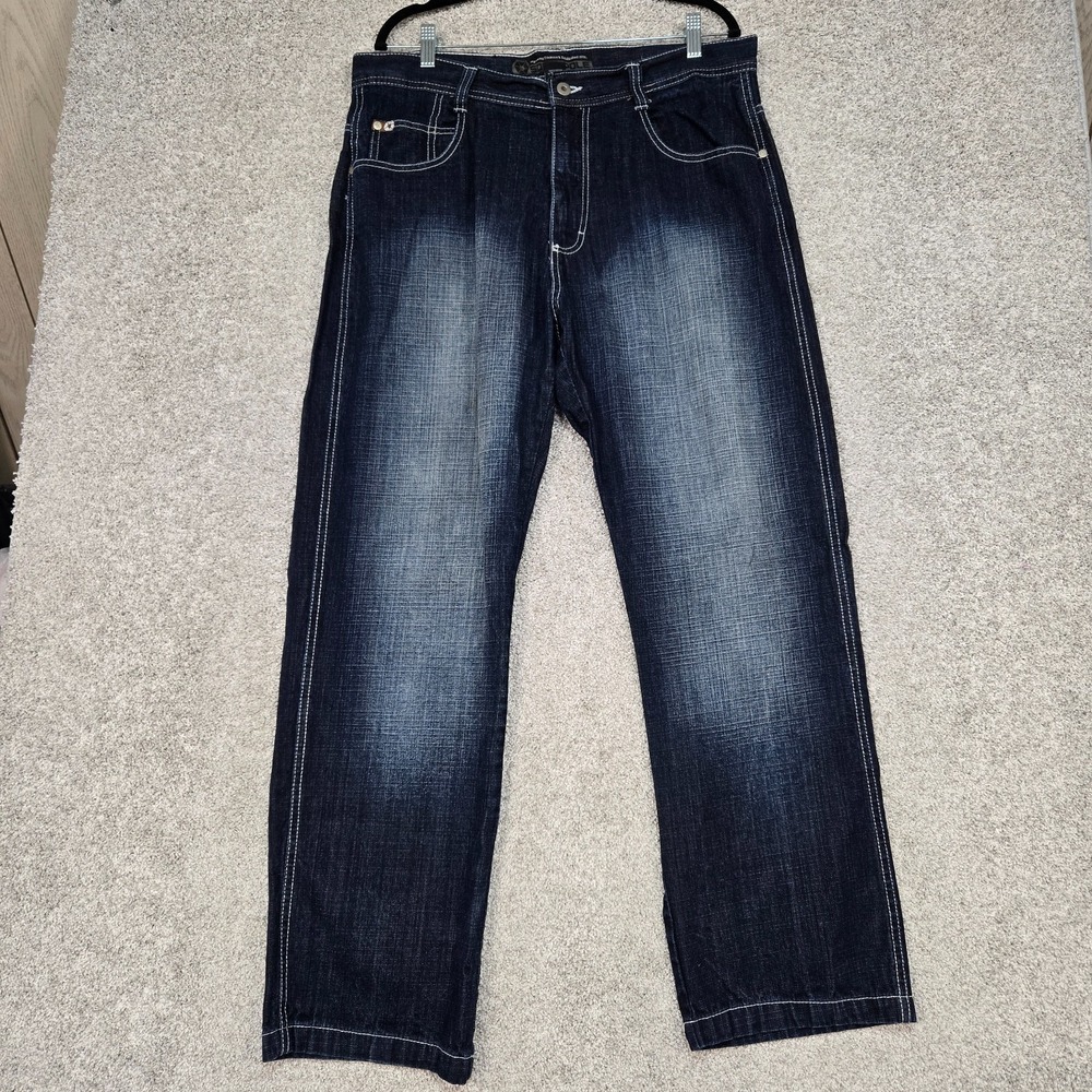 Southpole Jeans mens 36x31 brown tab loose baggy relaxed Y2K hip hop‎ streetwear